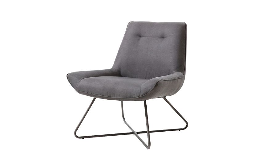 Кресло PRESTOL Мемфис металл сиденье ткань 765x695x795x435 серый Armchair, Arms, Chairs, Furniture, Home Decor, Sofa Chair, Single Sofa, Decoration Home, Room Decor