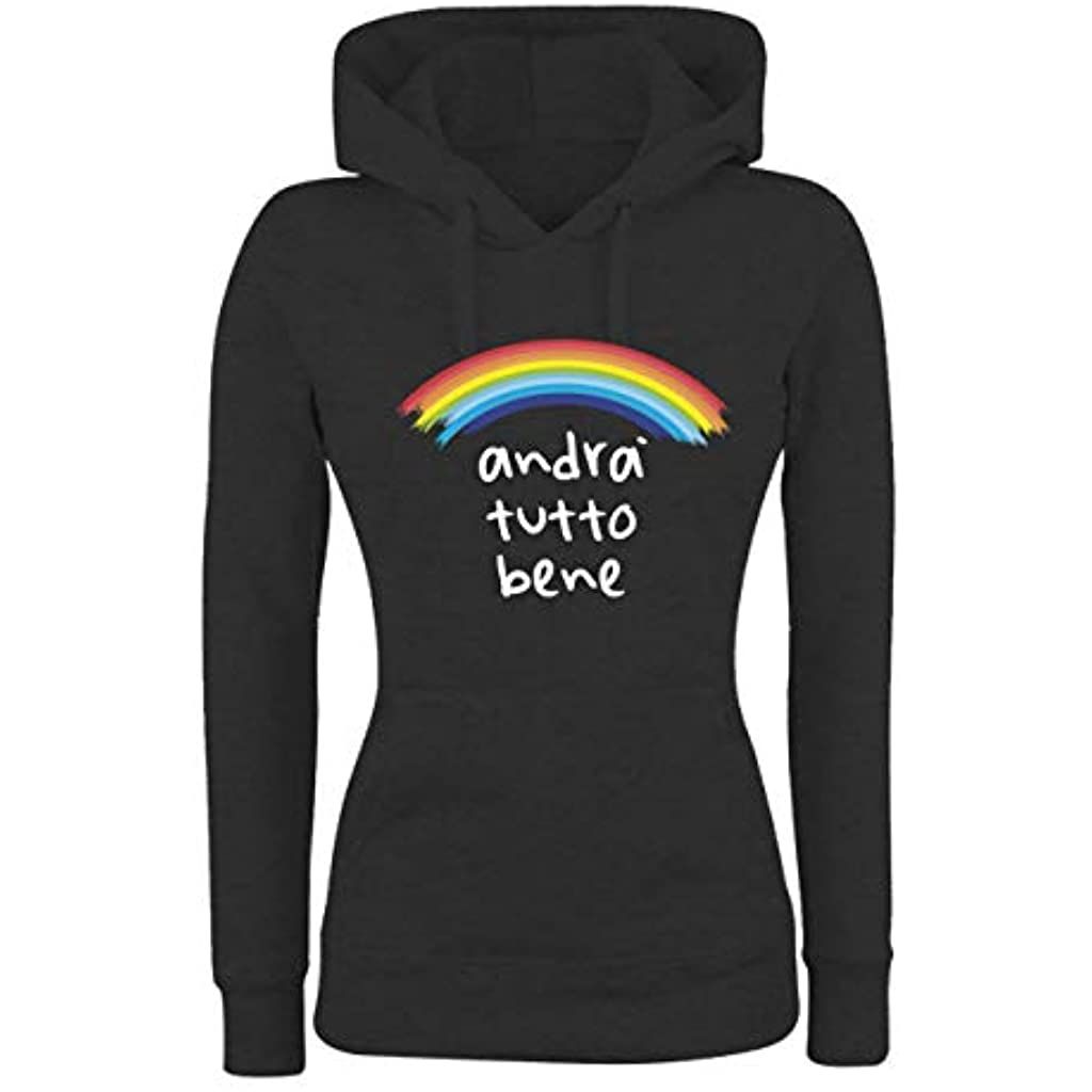Made in Italy Vestin Felpa Uomo con Cappuccio Andra Tutto Bene