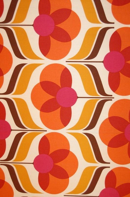 there's something about retro patterns that stir up my senses #flowerpatterndesign
