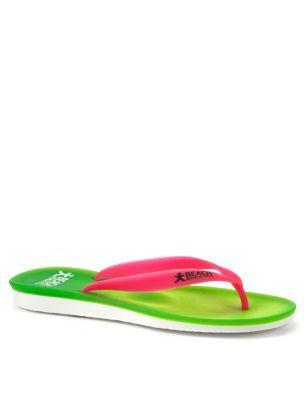 beach athletics gel flip flops