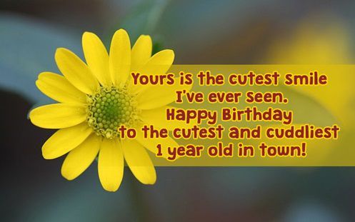 20 Amazing Birthday wishes for one year old | Best happy birthday