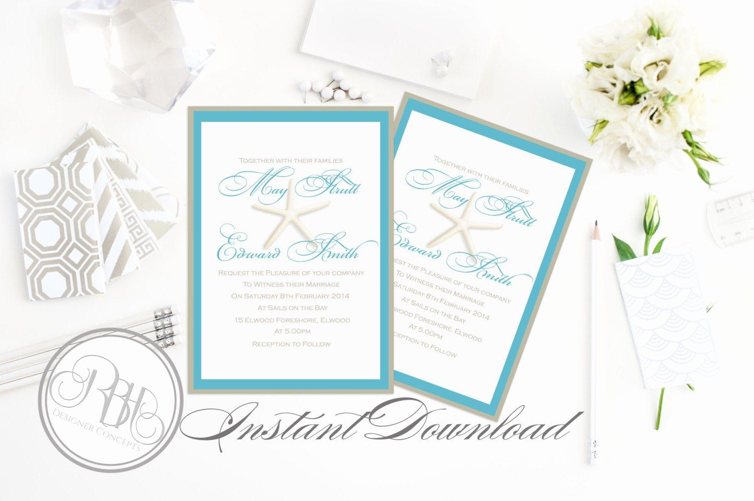 3x3 Wedding Invitation Template Beautiful Beachside Wed Wedding 3x3 Wedding Invitation Template Beautiful Beachside Wed Wedding