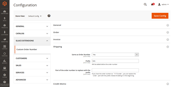 magento 2 custom order number extension