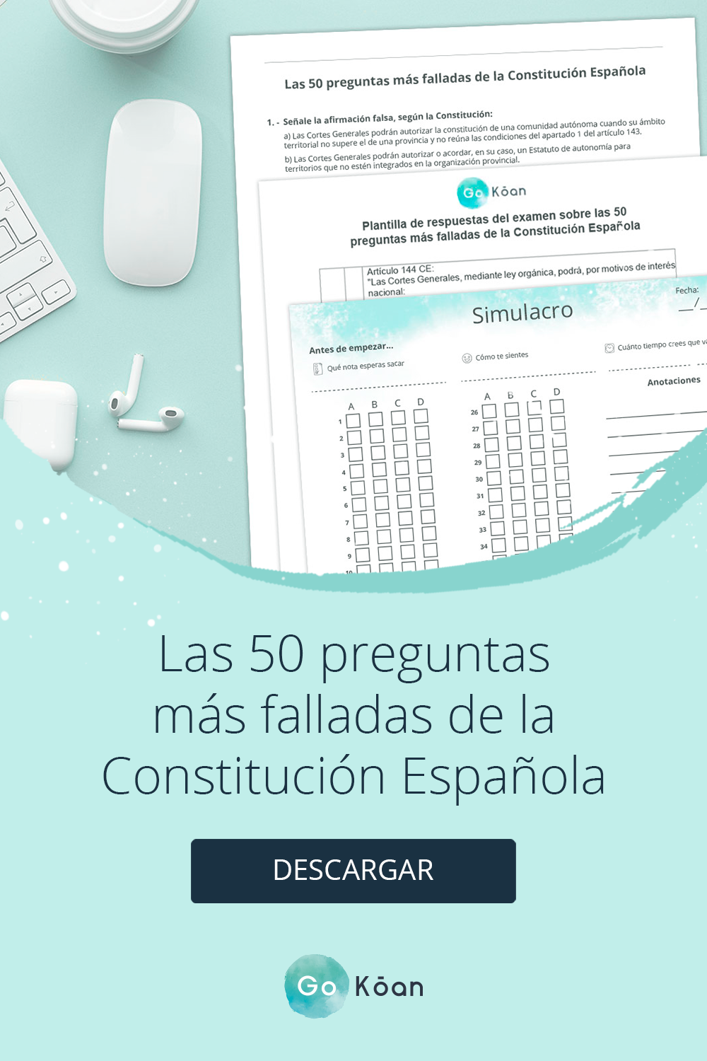 Las 50 Preguntas Más Falladas De La Constitución Española Constitucion Oposicion Estudiar Oposiciones