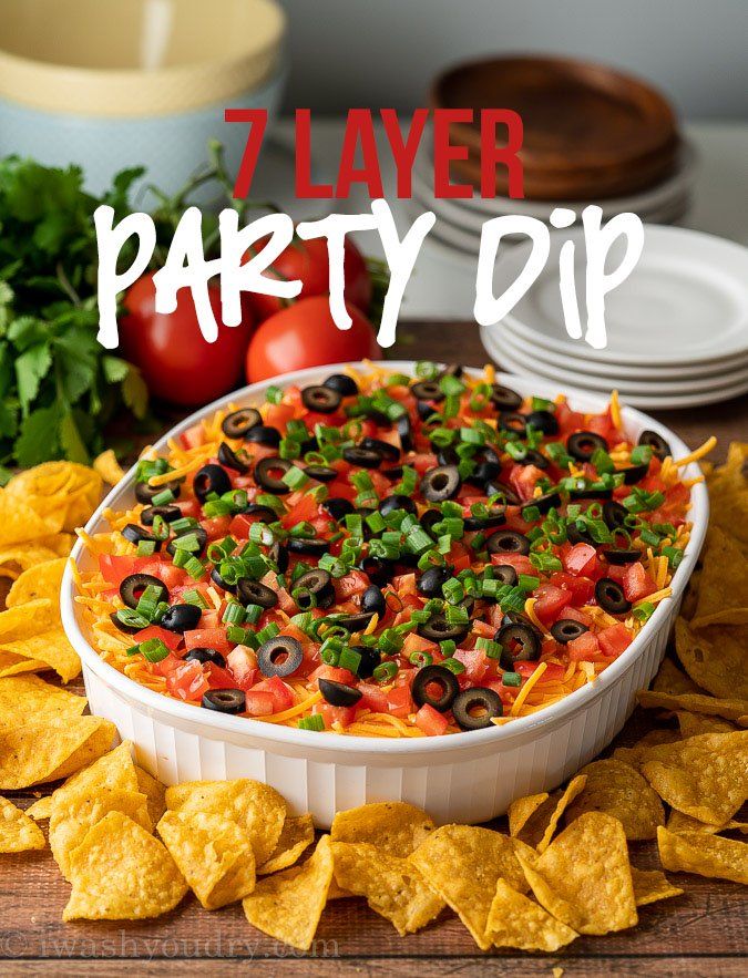 refried beans layer