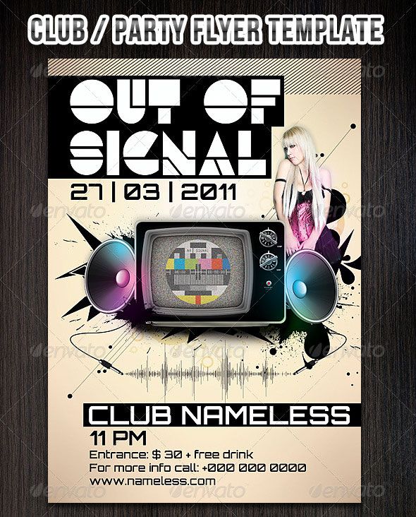 30 vibrant colorful party flyer templates party flyer flyer blank club flyers