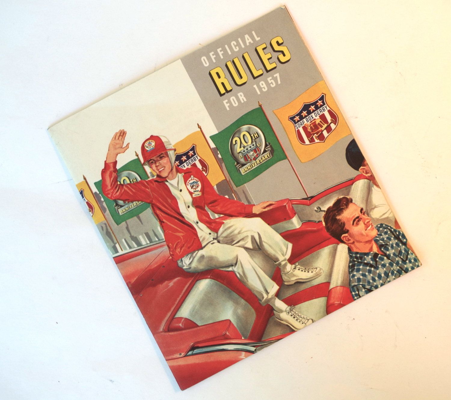 Vintage 1957 Soap Box Derby Official Rule Book Etsy
