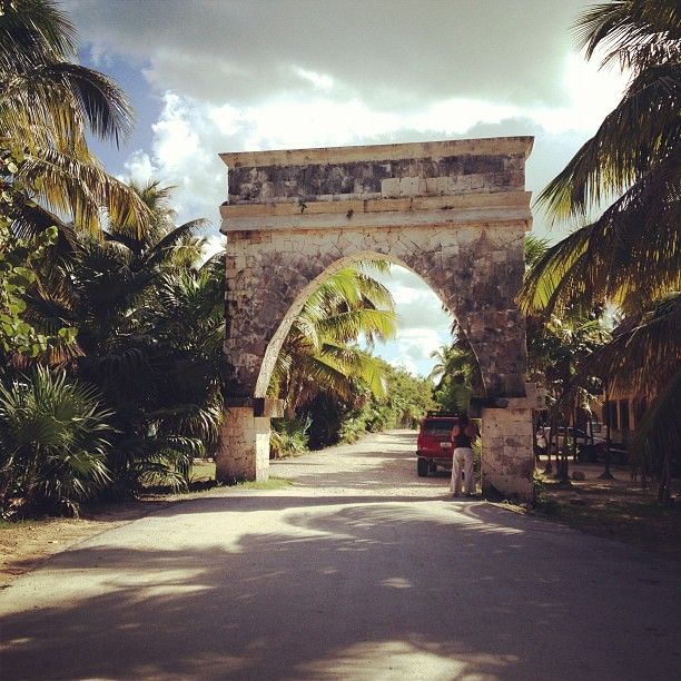 Entrance To Sian Ka An Biosphere Right Outside The Gate Of Casa De Las Olas Photo By Megnolanvr