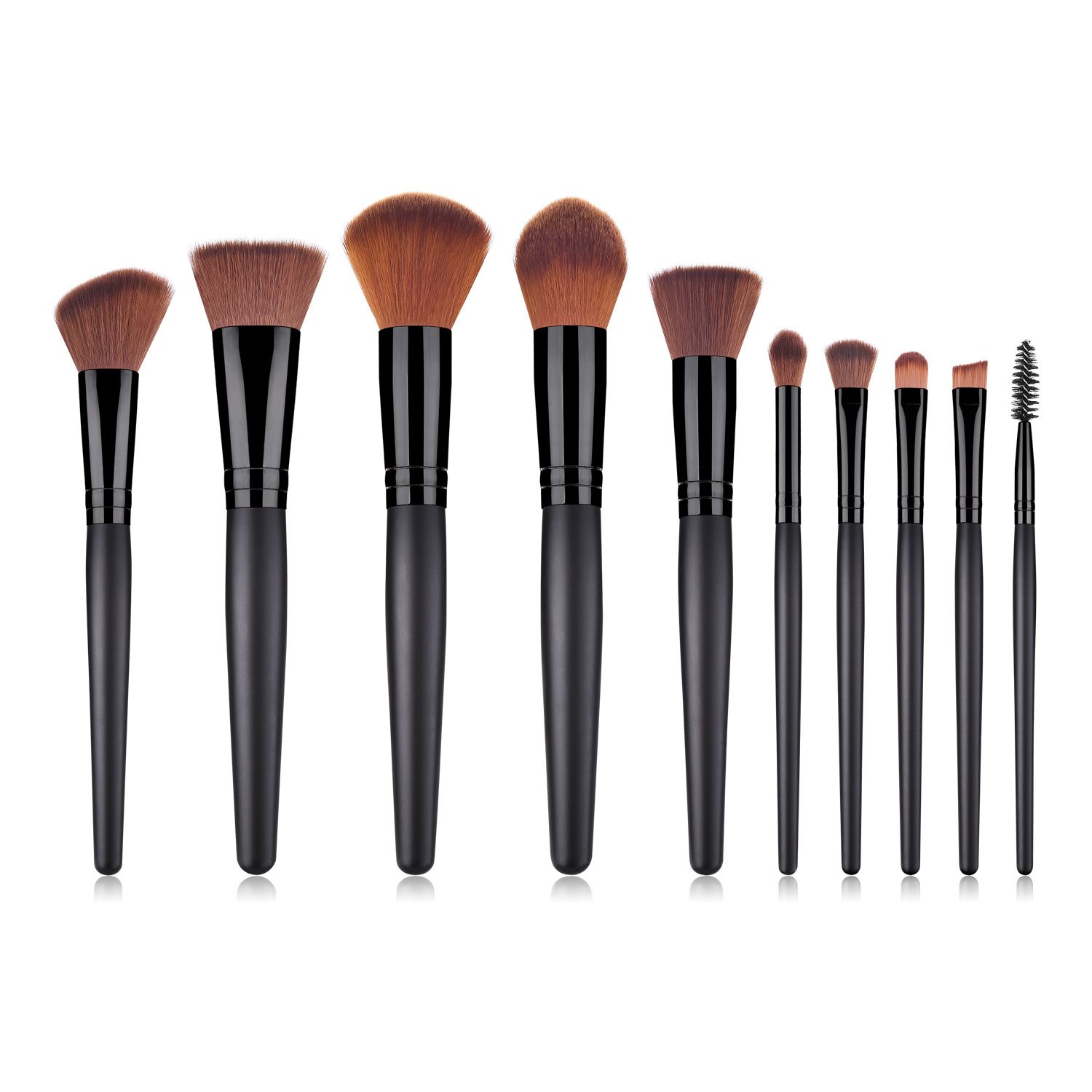 2019 Factory Supply Highlighter Cosmetic Makeup Brush Maquillaje Use : Face. Handle Material : Wood. Brush Material : Nylon. Hair : Synthetic Nylon. Private Logo : Yes. Keyword : Maquillaje. Handle : Wooden. Product Descriptions: Product Photos: Our Service Production Process Production Workshop FAQ Q: Are you a real manufacturer ? double head makeup brush Re:Yes, absolutely! We are leading manufacturer of infrared thermometers and beauty instruments in Shenzhen. We have Eyebrow Brush, Concealer Brush, Makeup Brush Set, Eyeshadow Makeup, Makeup Cosmetics, Eyeliner, Basic Makeup, Simple Makeup, Loose Powder Foundation