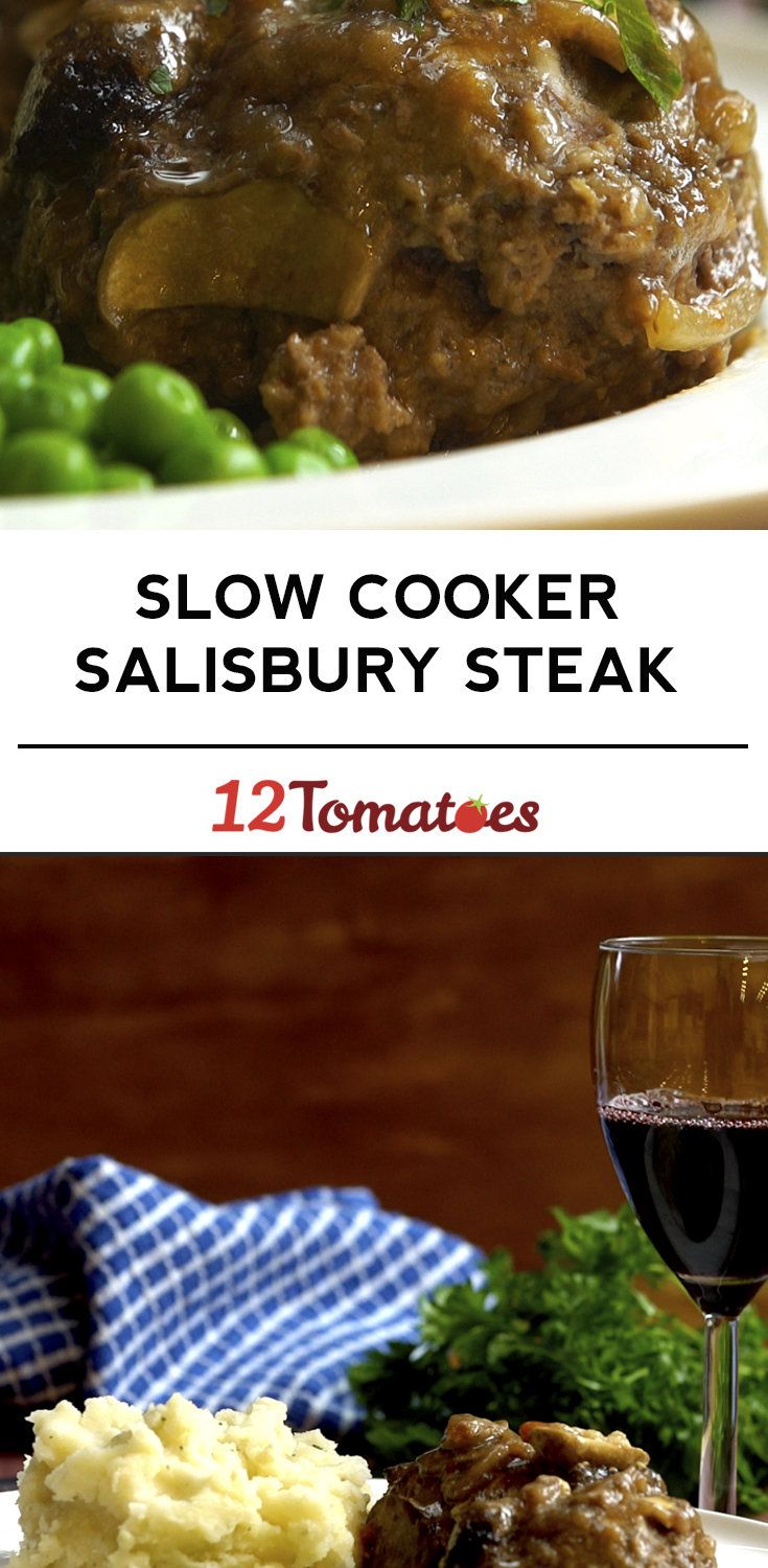 Slow Cooker Salisbury Steaks