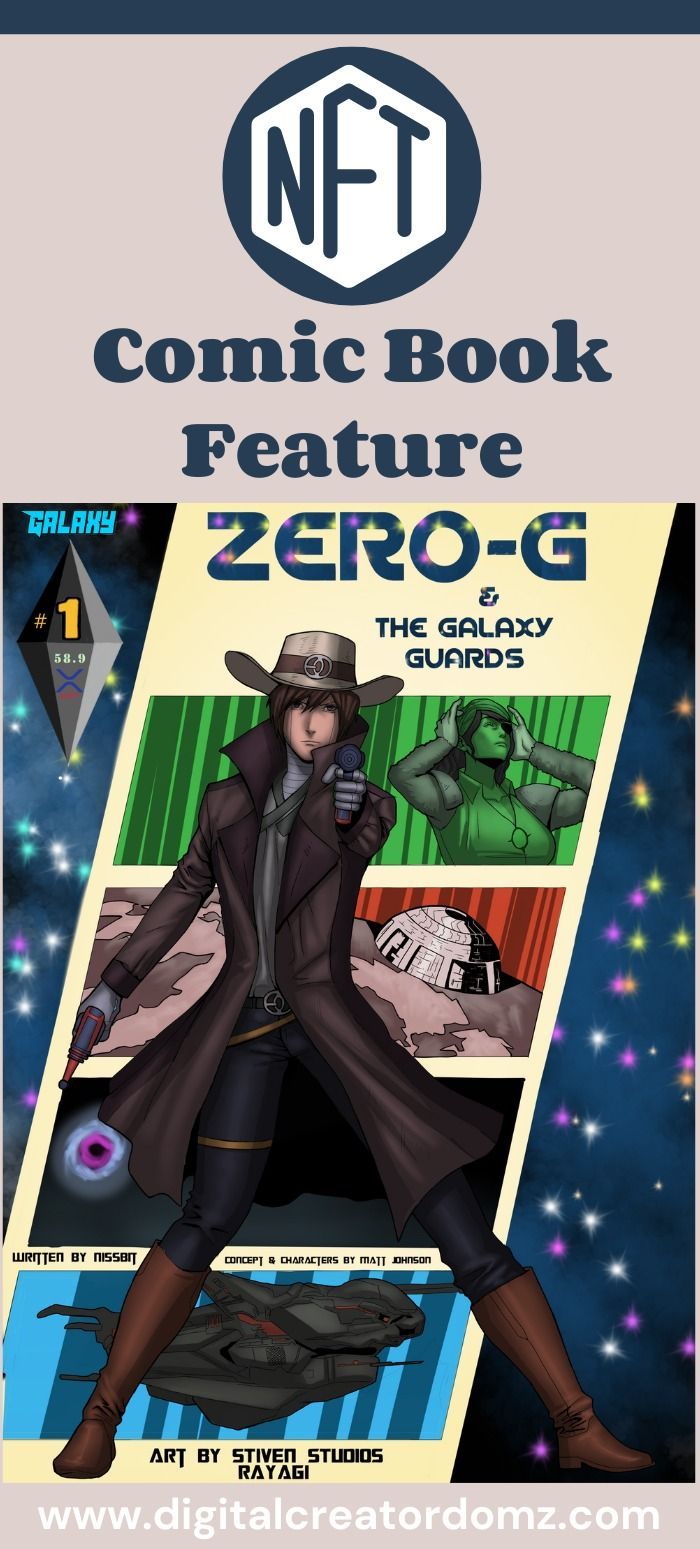 Zero-G & the Galaxy Guards is an amazing new NFT science fiction comic book series from Galaxy Coin LLC. Filled with an exciting storyline and vibrant art, this series will take you on a journey through galaxies and dimensions beyond your wildest dreams. Click this Pin to find out more about this extraordinary comic book series and to discover the adventures of Zero-G and the Galaxy Guards. Content Marketing Strategy, Marketing Tips, Digital Marketing, Social Media Pinterest, Pinterest Group, About Me Page, Social Media Business, Business Tips, Group Boards