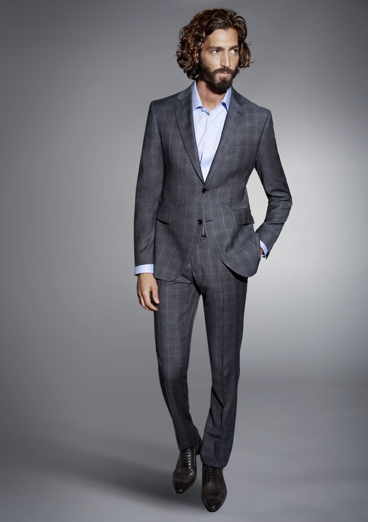 Costume très cintré à petit col - homme - Smalto | Menswear, My style, Fashion