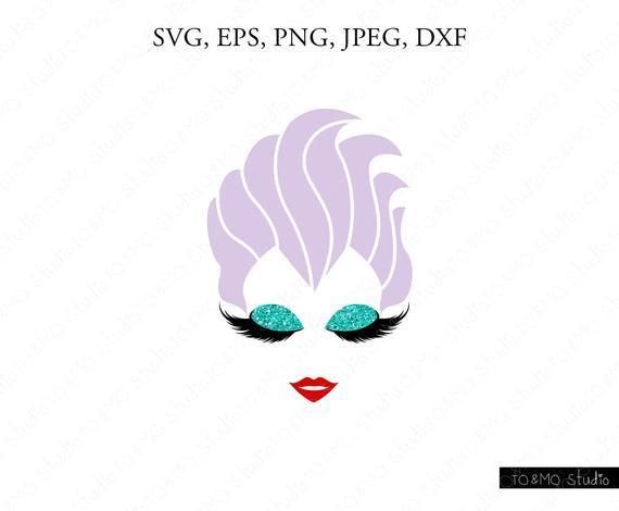 Download Ursula Little Mermaid Mom Halloween SVG, Monster Girl Svg ...