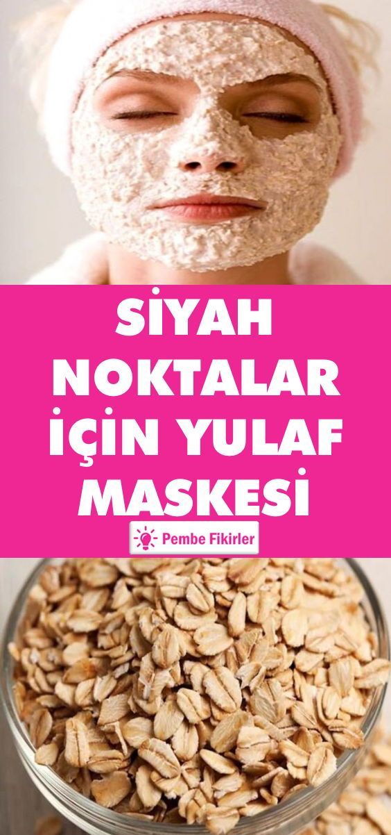 Siyah Noktalar İçin Yulaf Maskesi