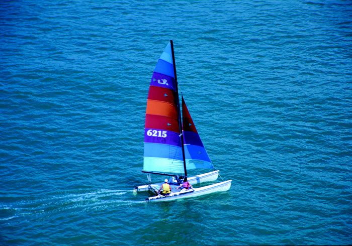 Sailing on the beautiful Atlantic Ocean in Myrtle Beach, South Carolina! | Visit myrtle beach