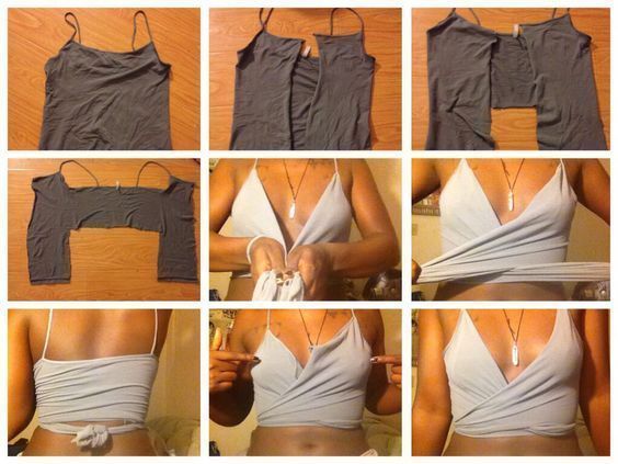3 einfache AF-Methoden zum Erstellen eines Crop-Tops mit bereits vorhandenem Material