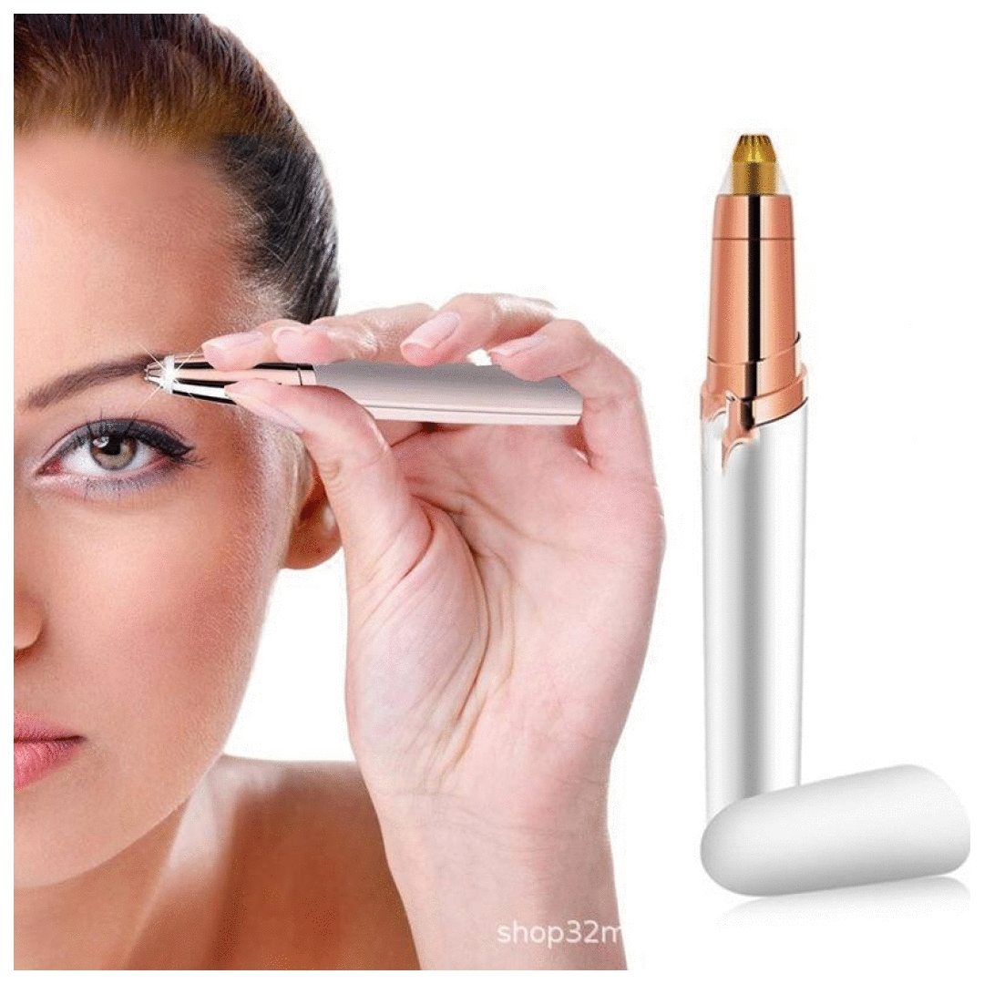 Flawless Eyebrow Trimmer Eyebrow Epilator Maquiagem Profissional Completa Trymer Do Brwi Eye Brow Trimmer For Rasoir V… in 2020 | Eyebrow trimmer, Face trimmer, Brow shaper