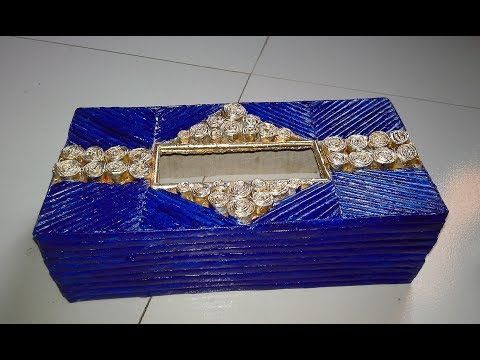How To Make Newspaper Tissue Box How To Make Newspaper Tissue Box
