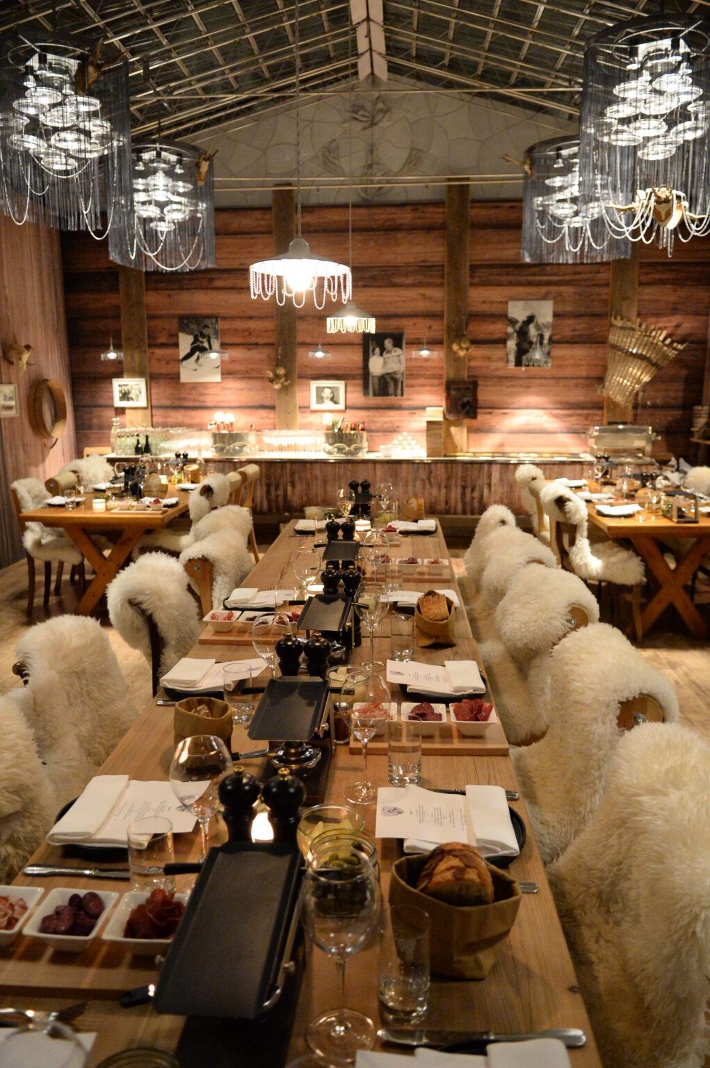 Chez Vrony Ruinart Raclette at Widder Hotel