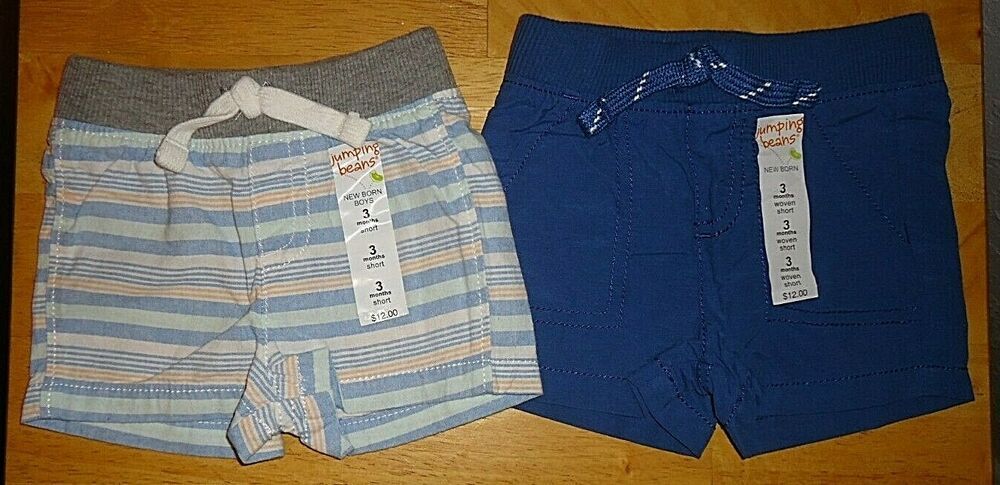 Jumping Beans Baby boys Toddlers Shorts New