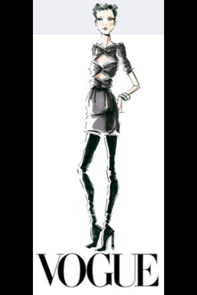 vogue sketch fashion illustration vogue sketch fashion illustration